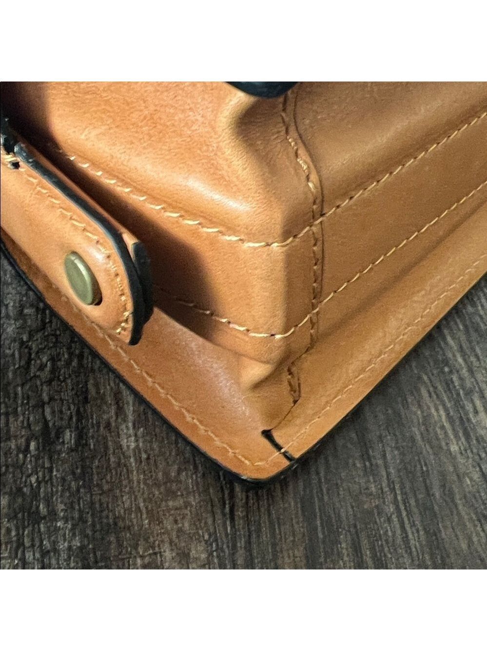 Pratesi Brown Leather Satchel - Picture 8 of 11